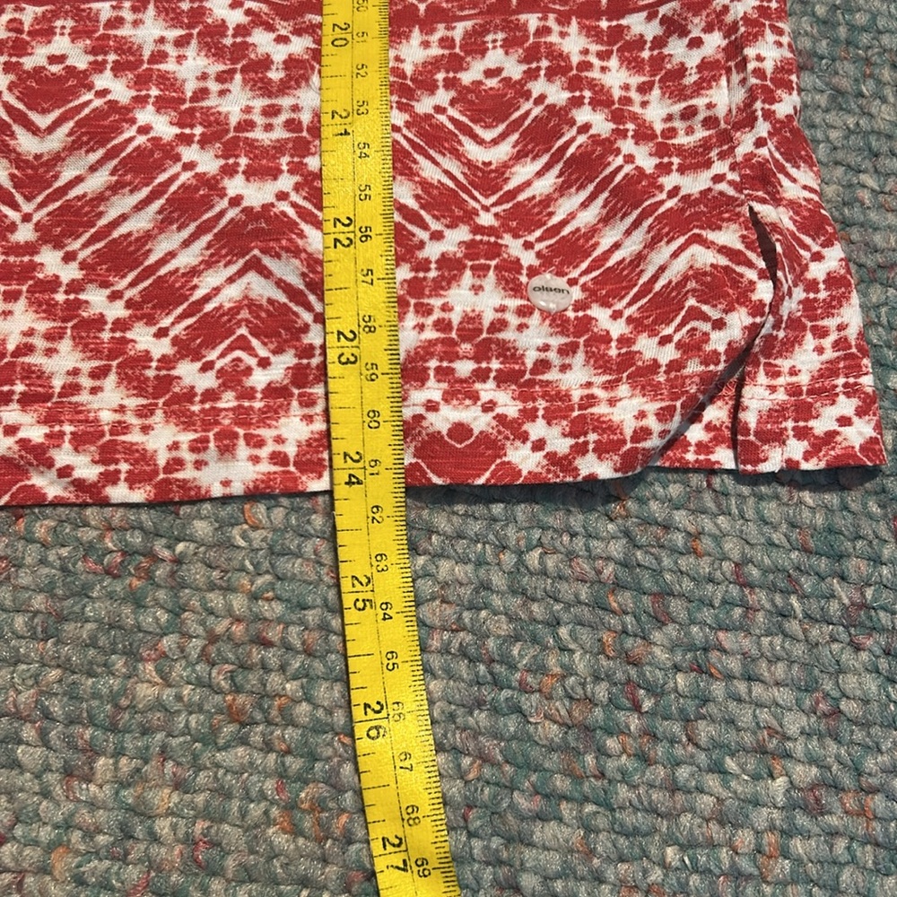 Red and Pink Patterned T-Shirts from Olsen size large - Picture 5 of 14